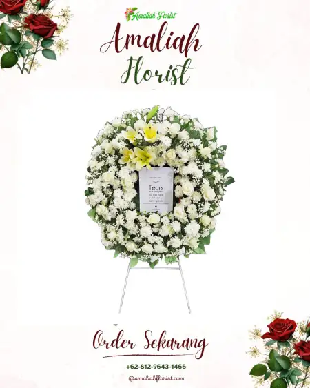 Krans Bunga Duka Pringanom